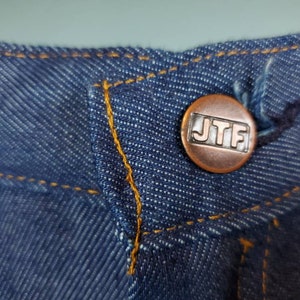 70s 80s vintage jeans. High rise. JTF by Sears. Like new. 2831 image 8