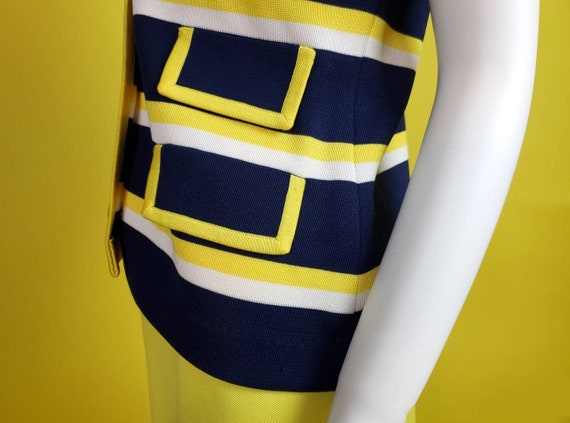 Vintage mod vest. 60s/70s. (Size M/L) - image 6