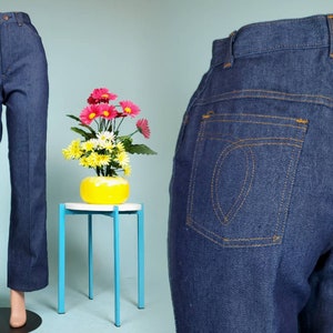 70s 80s vintage jeans. High rise. JTF by Sears. Like new. 2831 image 1