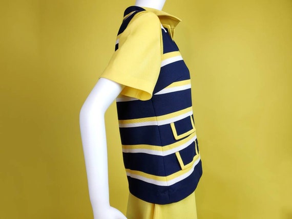 Vintage mod vest. 60s/70s. (Size M/L) - image 3