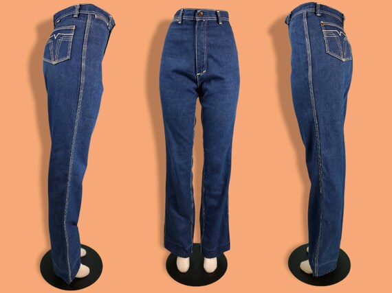 Vintage Disco Designer Jeans 1970s 