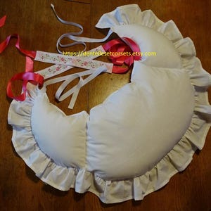 Almohadillas para el trasero falsas con diseño de trébol, siglo XVIII, María Antonieta, Outlander, recreación histórica, cosplay