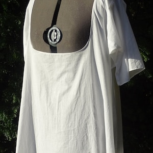 Camisa de batista del siglo XVIII hecha a medida