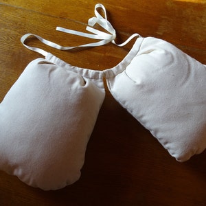 Double Hip Pad 1780 - Split Rump Bum Pad 18th Century Historical Reenactment Cosplay