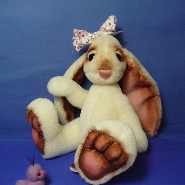 Künstlerteddy Hase Monica Ooak, 25 cm