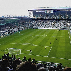 Celtic Park Glasgow Football Print (Digital Download)