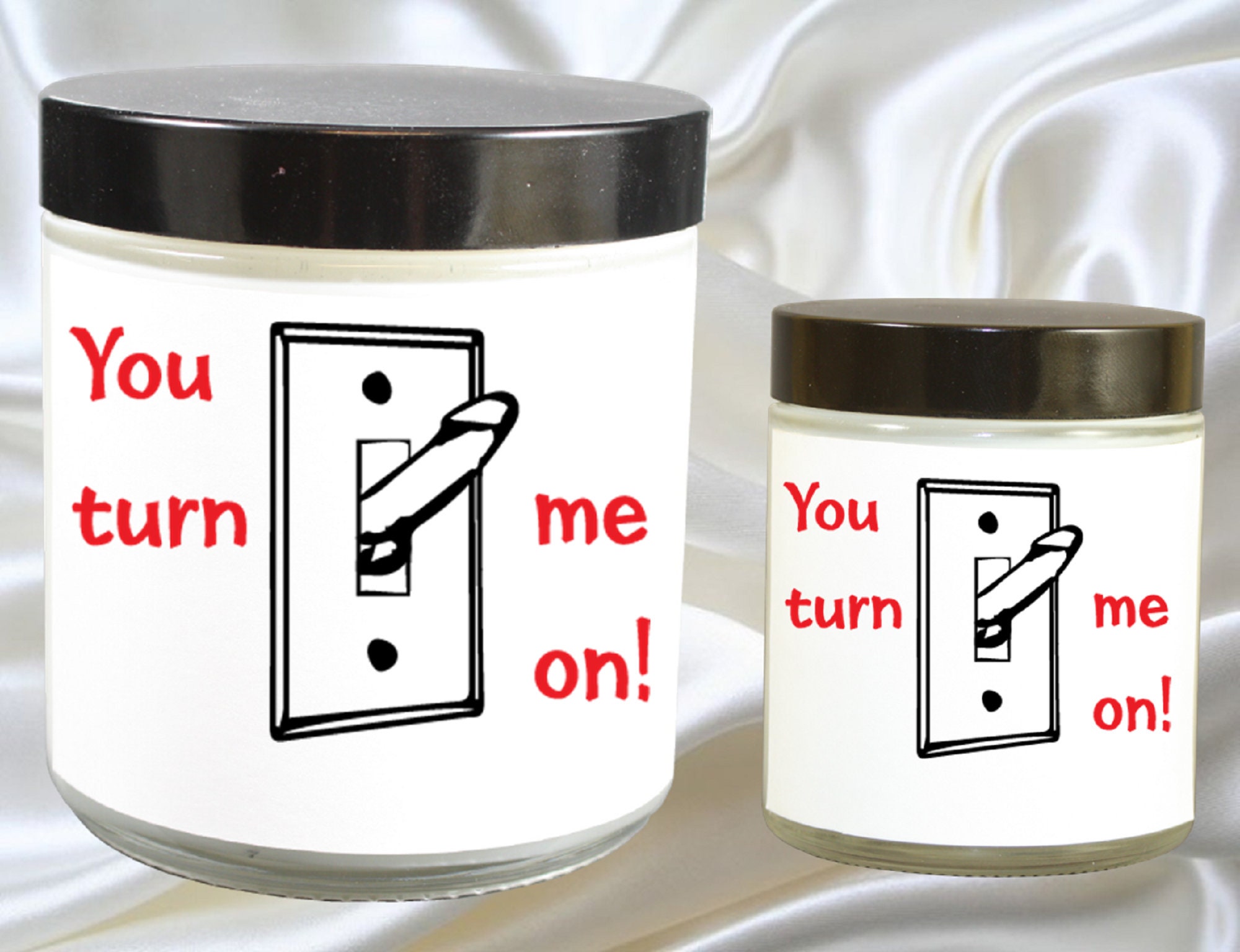 Naughty Candle Adult Humor You turn me on 4 or Etsy