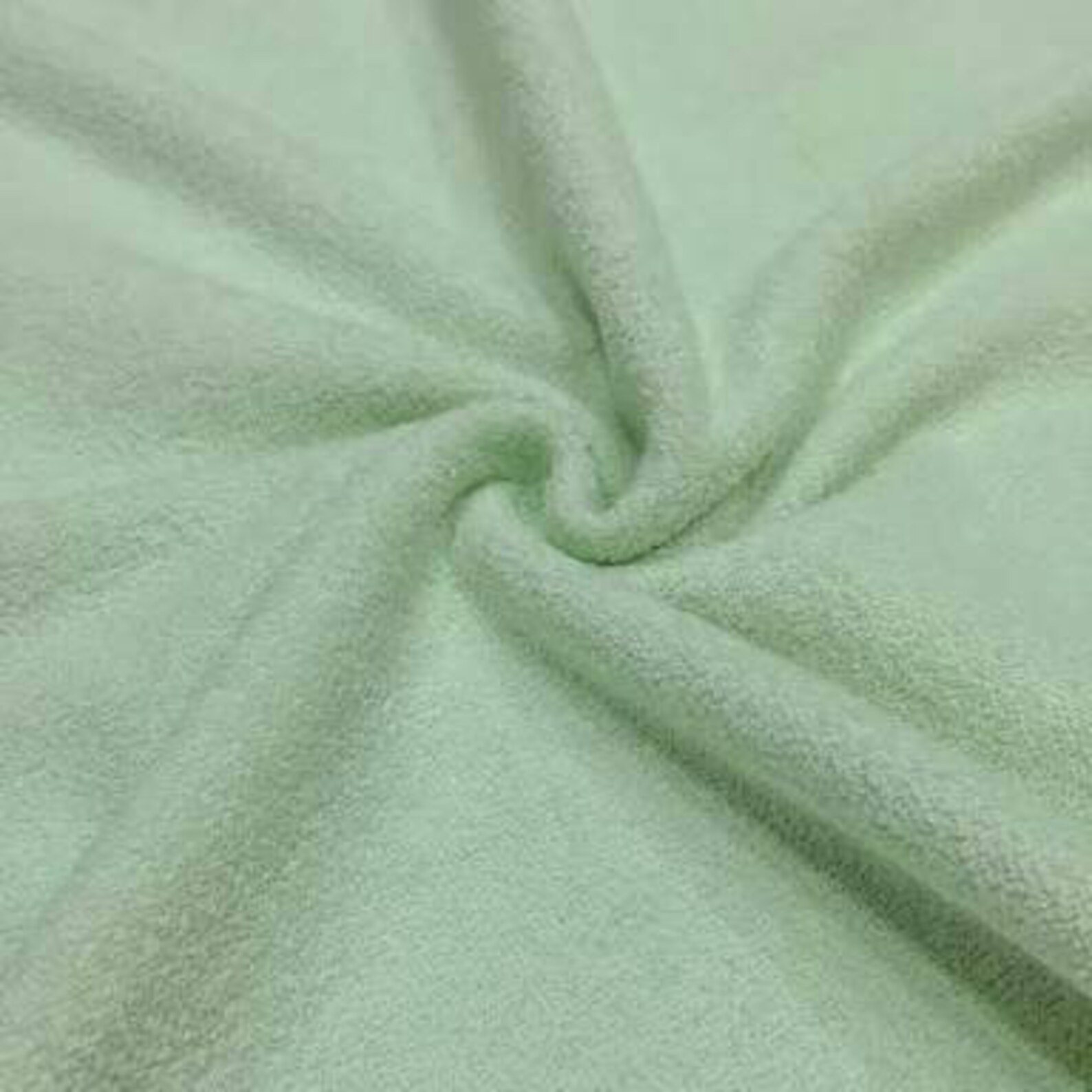 Terry Cloth Fabric Mint Green 100 Cotton 59'' Wide Etsy