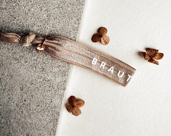 Bride's mother elastic bracelet inscription "BRAUTMAMA" I special gift wedding I Wedding I Bride I Bride I Team Bride I Team Bride