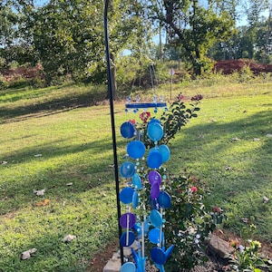 Wind chime with hummingbirds