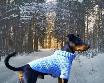 Crochet dog sweater pattern, Cat sweater, Small Medium size, Dog coat, Dog jacket, Pet sweater pattern, Cat coat pattern, dog outfit pattern
