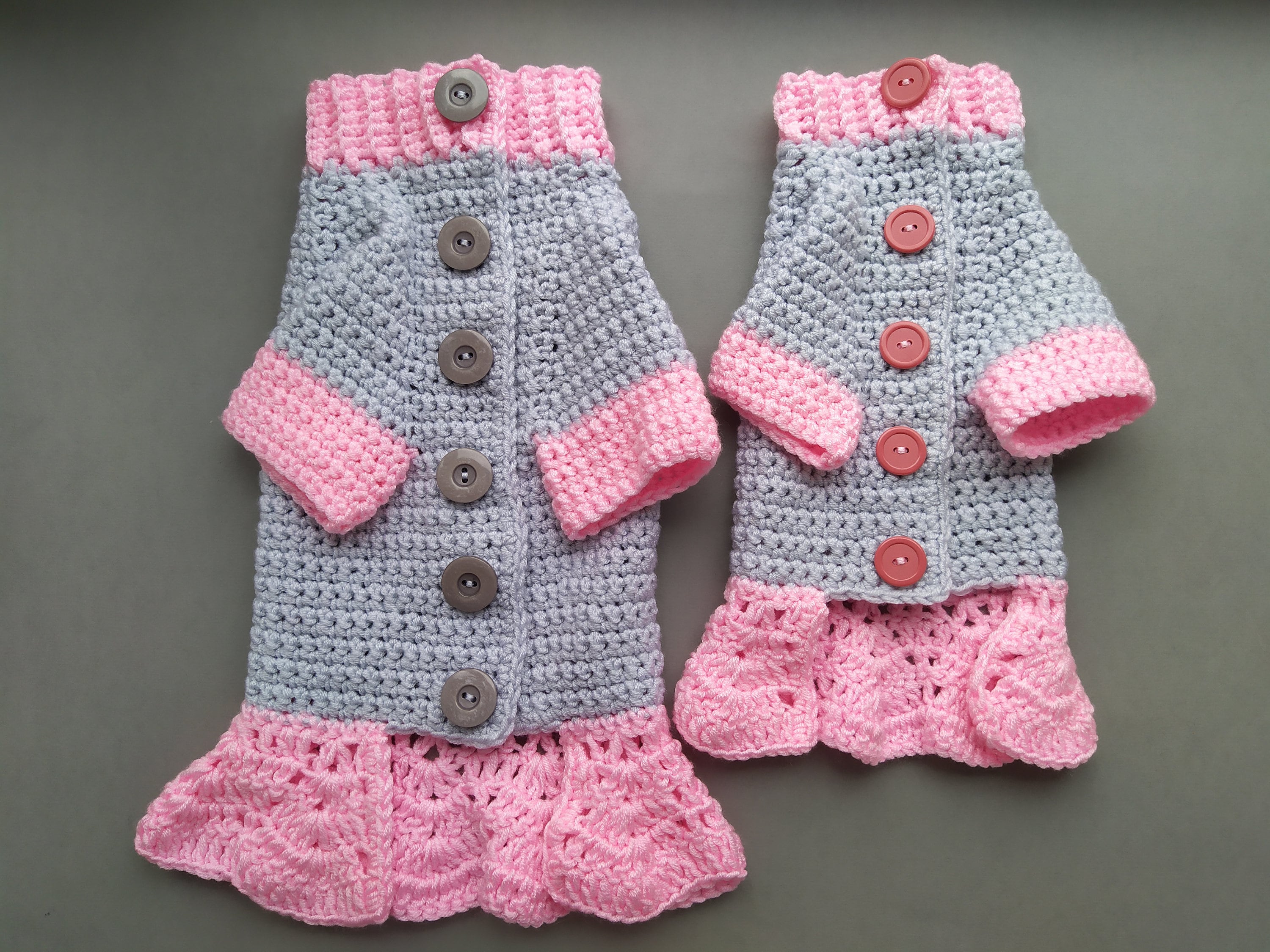 Crochet Dog Dress Pattern Dog Sweater Pattern Cat Sweater Etsy