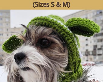 Anleitung für eine Häkelmütze für Hunde, Größen S & M (PDF-Muster)