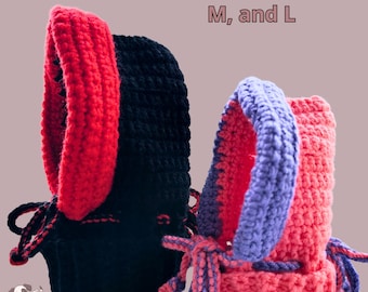 Crochet dog hat pattern, winter hat for dog, dog lover gifts, small dog hat, crochet hat for cat, dog hat with ear holes, pet clothes.