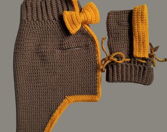 Patrón de crochet suéter para perros, disfraces de Halloween para perros, gorro de crochet para perros, patrón de crochet fácil, ropa linda para perros, gorros de invierno para perros.