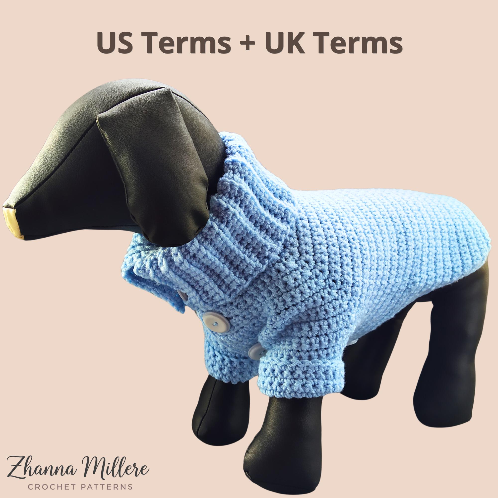 Crochet Dog Sweater Pattern Bundle PDF | Small Dog Clothes