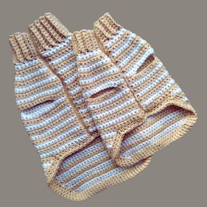 Sphynx cat sweater pattern, Crocheted sweater for cat pattern, Crochet dog sweater pattern, sphynx cat clothes, cat sweater crochet pattern. image 8