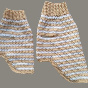 Dog sweater pattern, Small and Medium dog sweater pattern, Pet stripe sweater crochet pattern, Cat crochet pattern, Sphynx cat sweater.