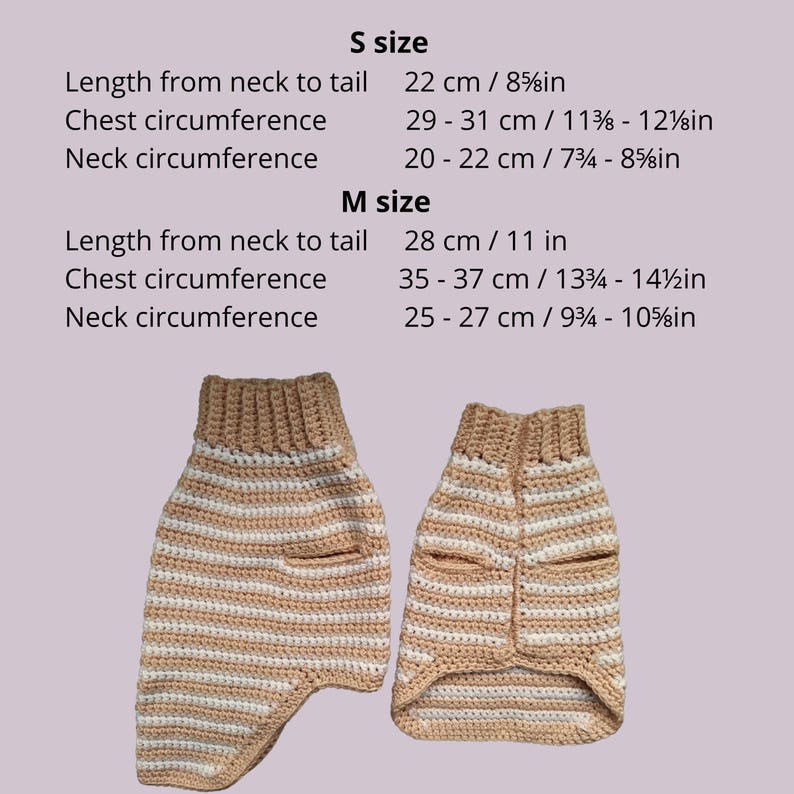 Sphynx cat sweater pattern, Crocheted sweater for cat pattern, Crochet dog sweater pattern, sphynx cat clothes, cat sweater crochet pattern. image 12