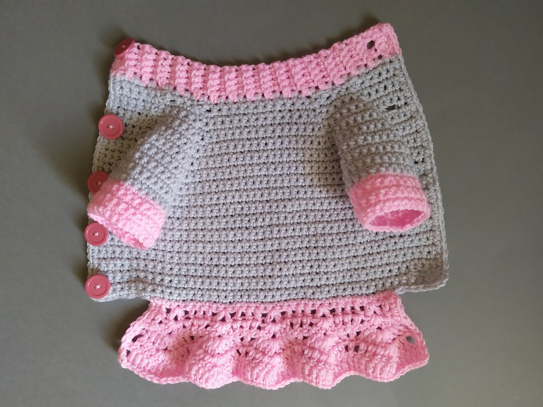 Crochet Dog Dress Pattern Dog Sweater Pattern Cat Sweater Etsy