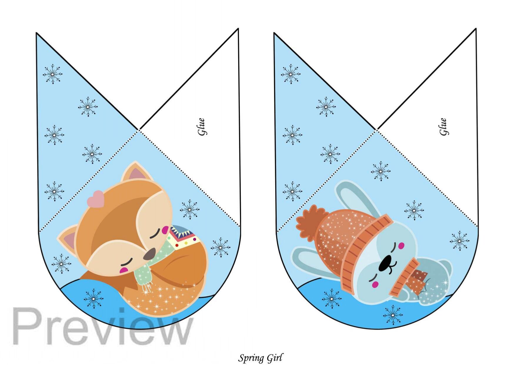 Corner Bookmark Printable Templates | Christmas Activities for Kids ...