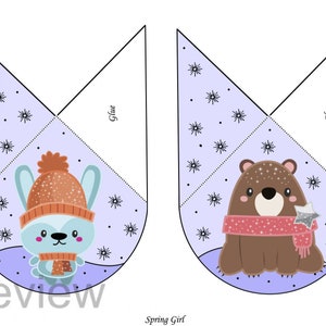 Corner Bookmark Printable Templates | Christmas Activities for Kids ...