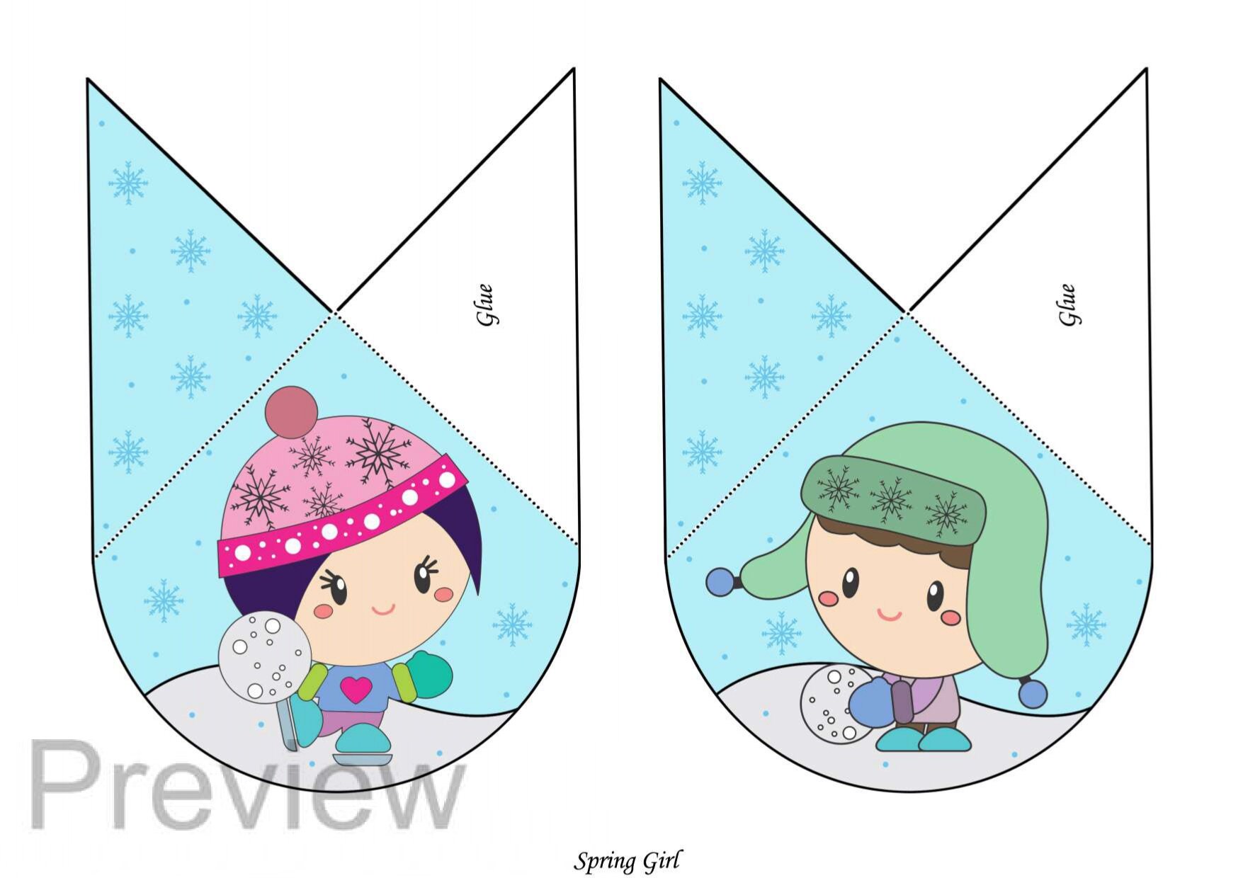 Corner Bookmark Printable Templates | Christmas Activities for Kids ...