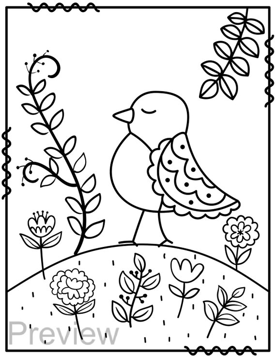 Bird Coloring Book Pages: Stunning Designs to Inspire Creativity