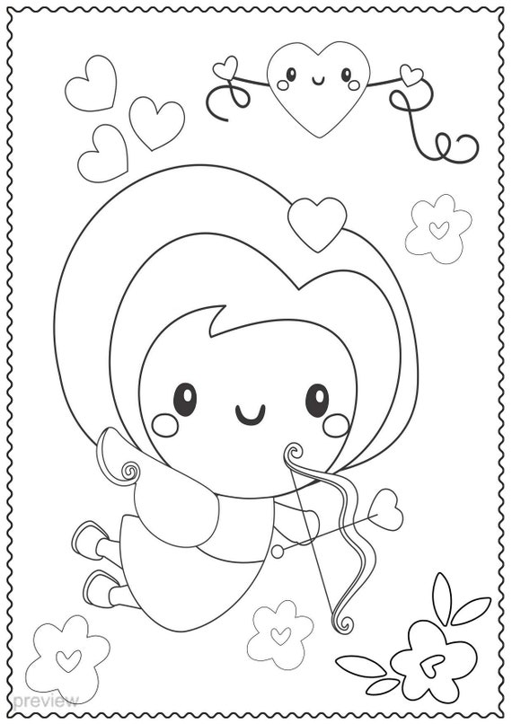 San Valentín libro de colorear para niños: 40 páginas para colorear de  animales de San Valentín para niños, hermosa colección del día de San  Valentín, (impresas en un lado) (Paperback) 
