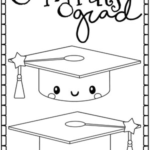 Graduation Kindergarten Coloring Pages | Printable Coloring Book ...