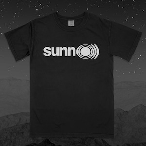 Sunn O))) Logo T-Shirt, Doom Metal Band Merch, Comfort Colors