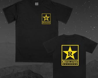 Revelation Records Logo T-Shirt, Comfort Colors