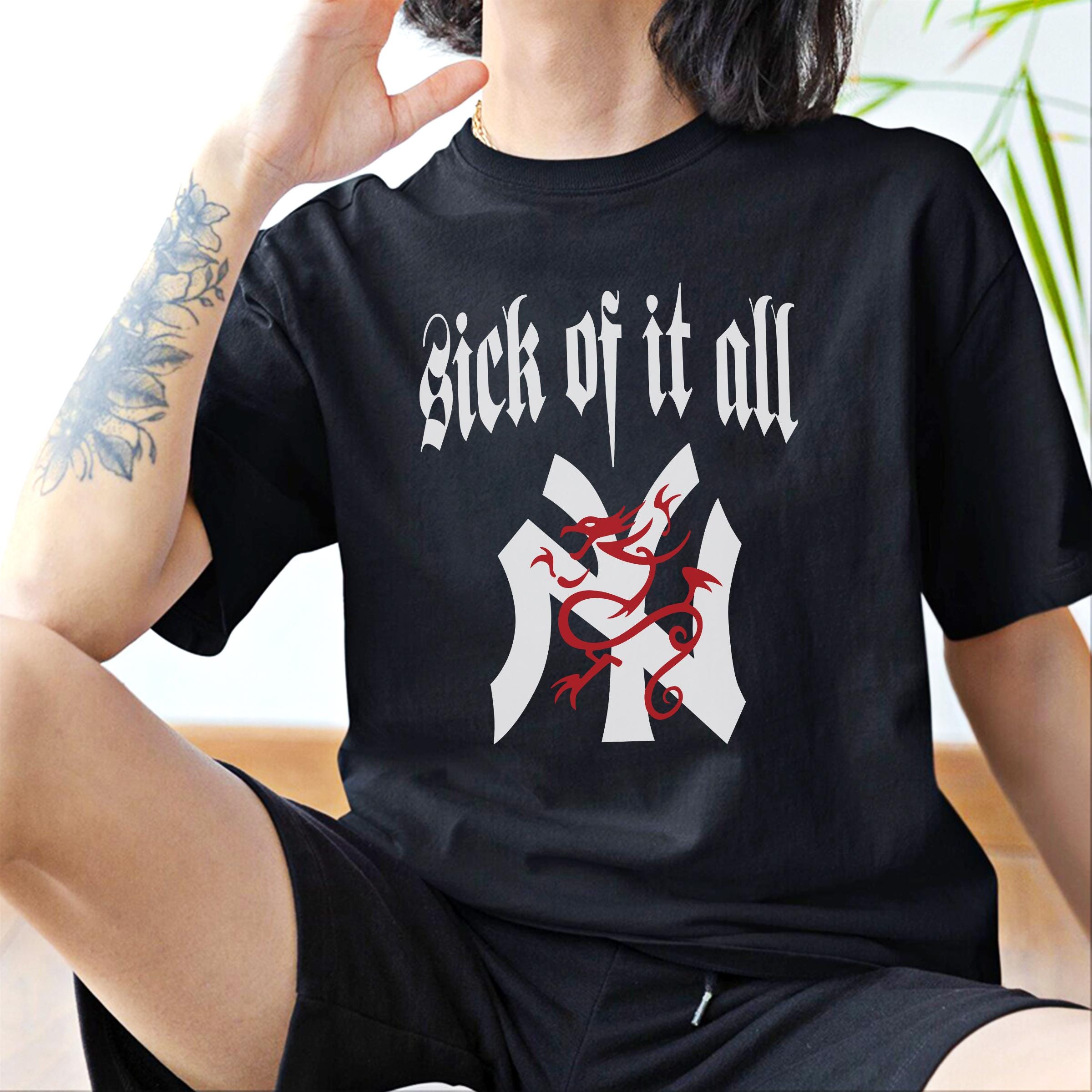 Sick of It All Band T-shirt, NYC Hardcore, Comfort Colors - Etsy