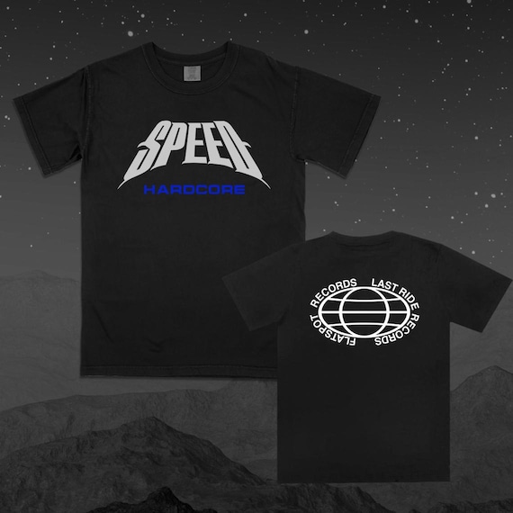 SPEED Hardcore Band Tee - Flatspot & Last Ride Records - Etsy