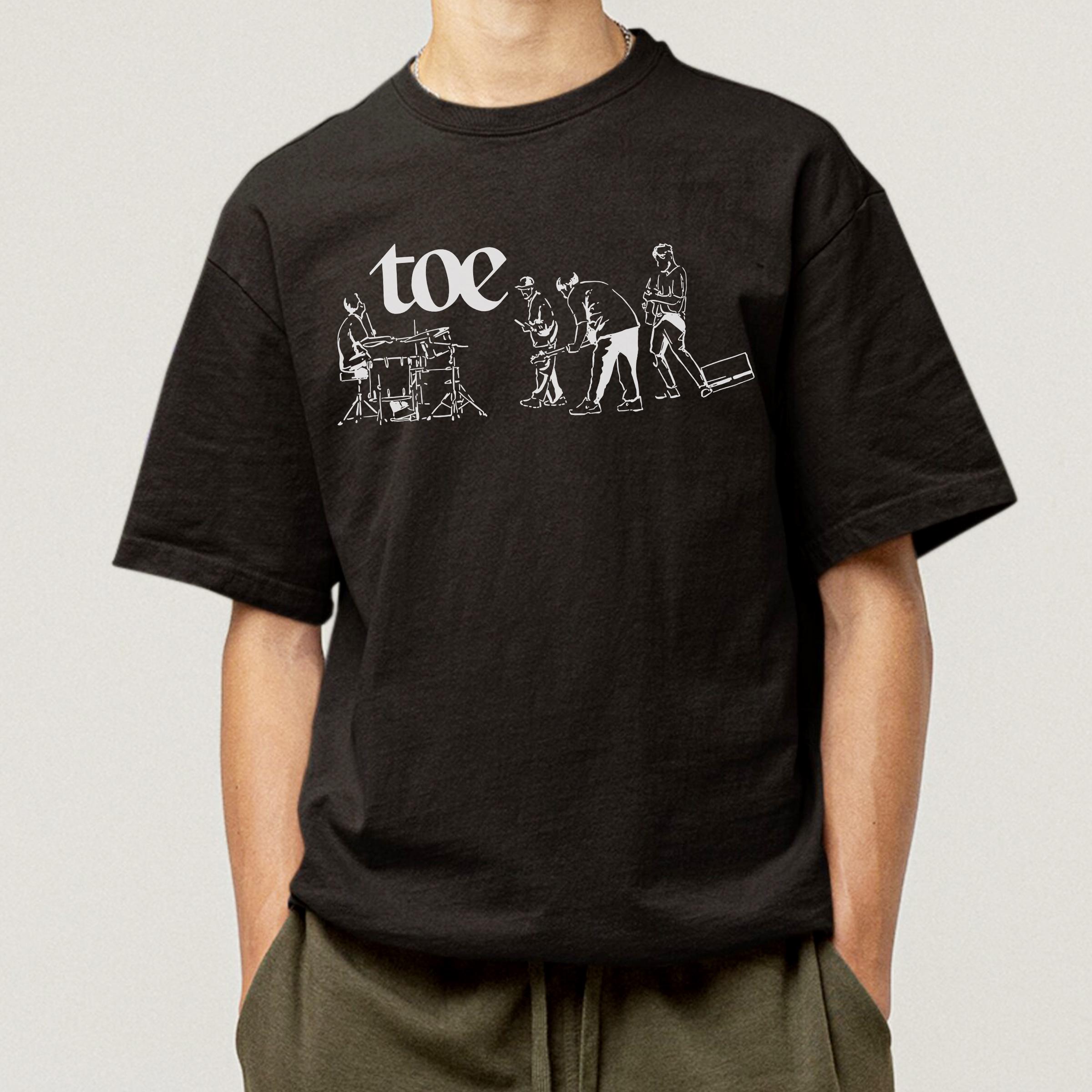 ToeバンドTシャツ、孤独は輝く、日本のマスロック - Etsy 日本