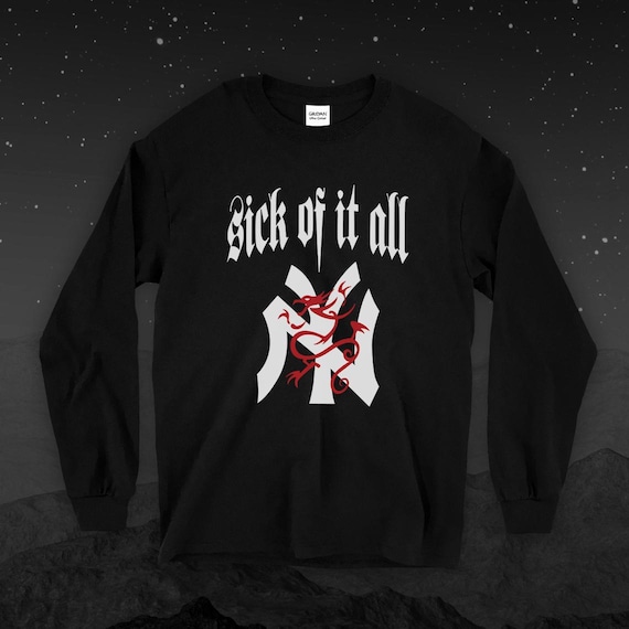 SICK OF IT ALL SOIA NYHC バスケシャツ Sick of It All Long Sleeve Shirt, NYC Hardcore Band Merch - Etsy