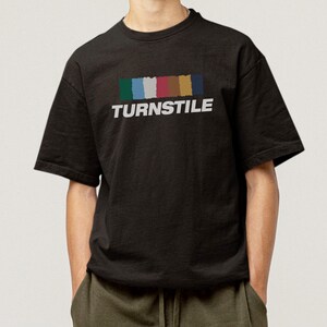 Turnstile "Color Wall" T-Shirt | Comfort Colors Band Tee image 2