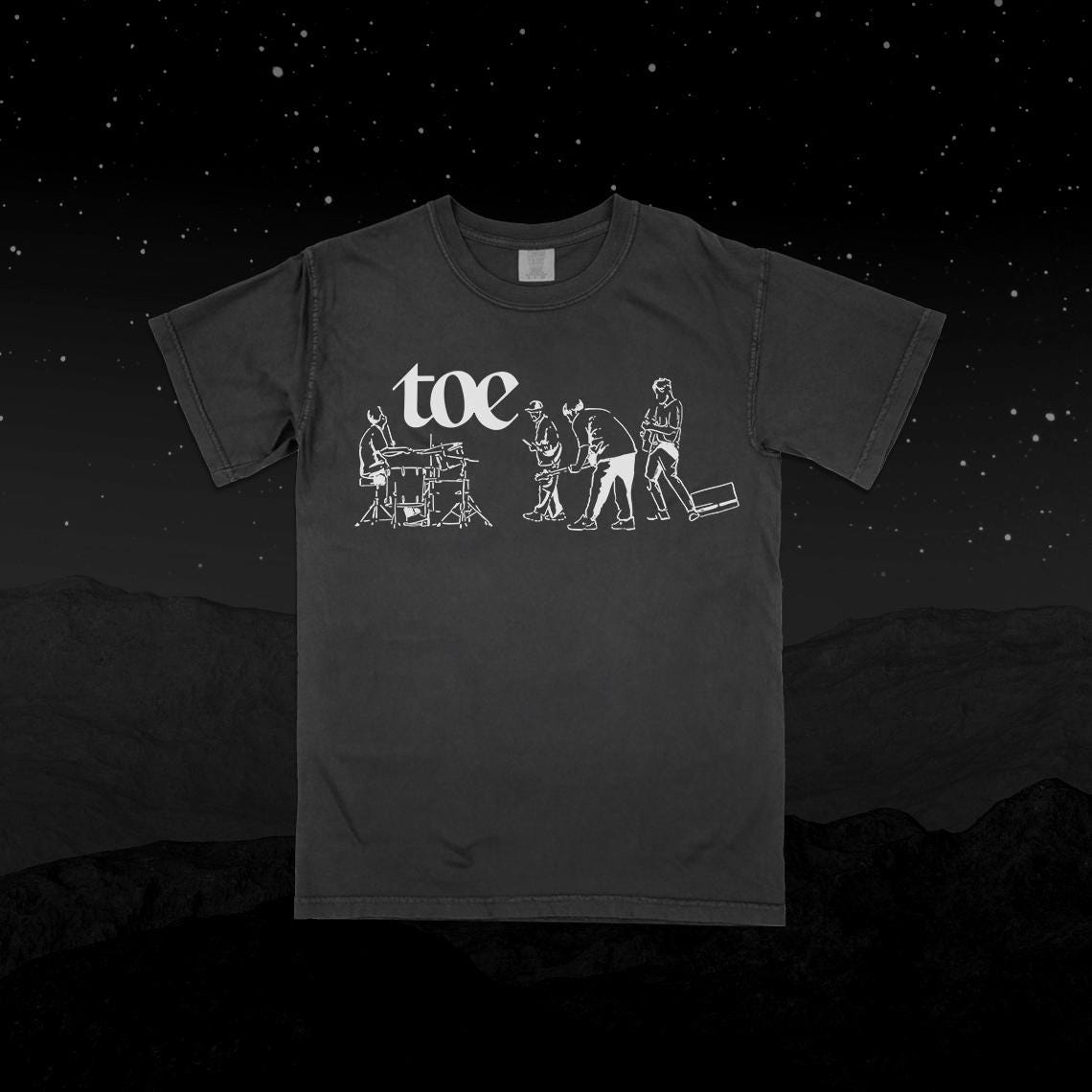 ToeバンドTシャツ、孤独は輝く、日本のマスロック - Etsy 日本
