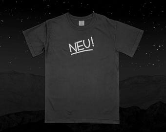 NEU! T-Shirt, Kraut-Rock, Experimental Rock, Band T-shirt, Psychedelic, Michael Rother, Proto-punk