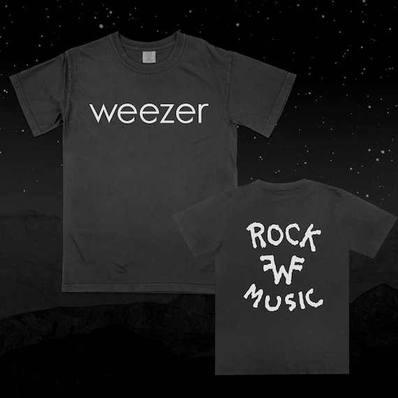Weezer Logo T-shirt, Rock Music, Indie Band Tee - Etsy