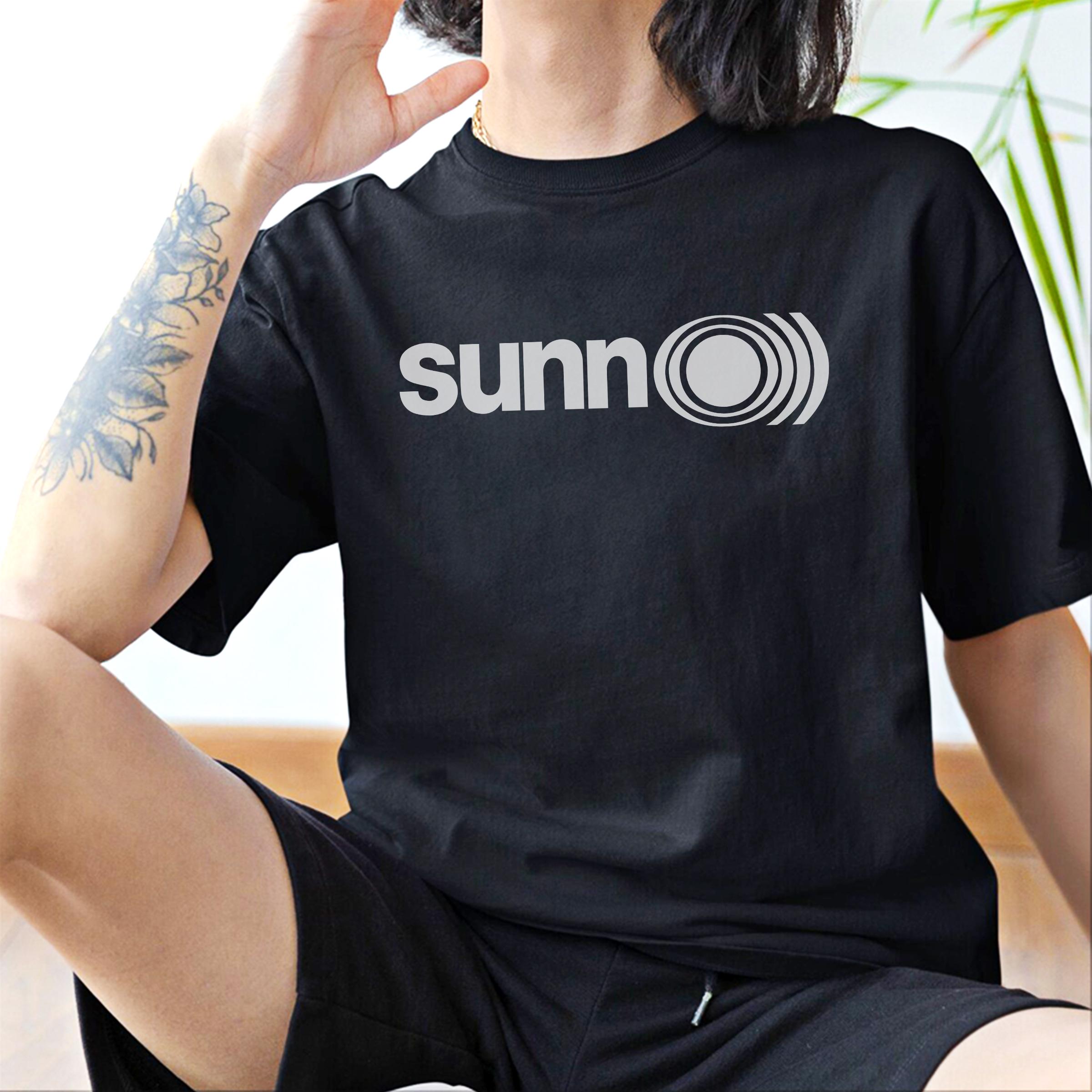 Sunn O))) Logo T-shirt, Doom Metal Band Merch, Comfort Colors - Etsy