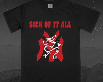 Sick of It All - Vintage Y2K - Hardcore Punk Rock Band T Shirt