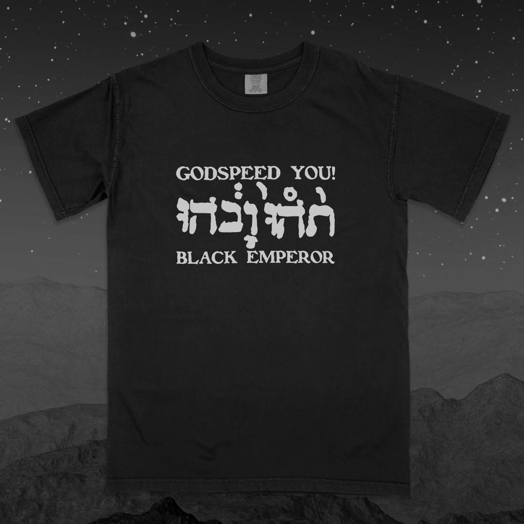 Godspeed You! Black Emperor T-shirt, Comfort Colors Band Merch - Etsy