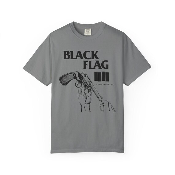 Black Flag Punk Band T-shirt, 'i've Been Good Too Long' Graphic - Etsy