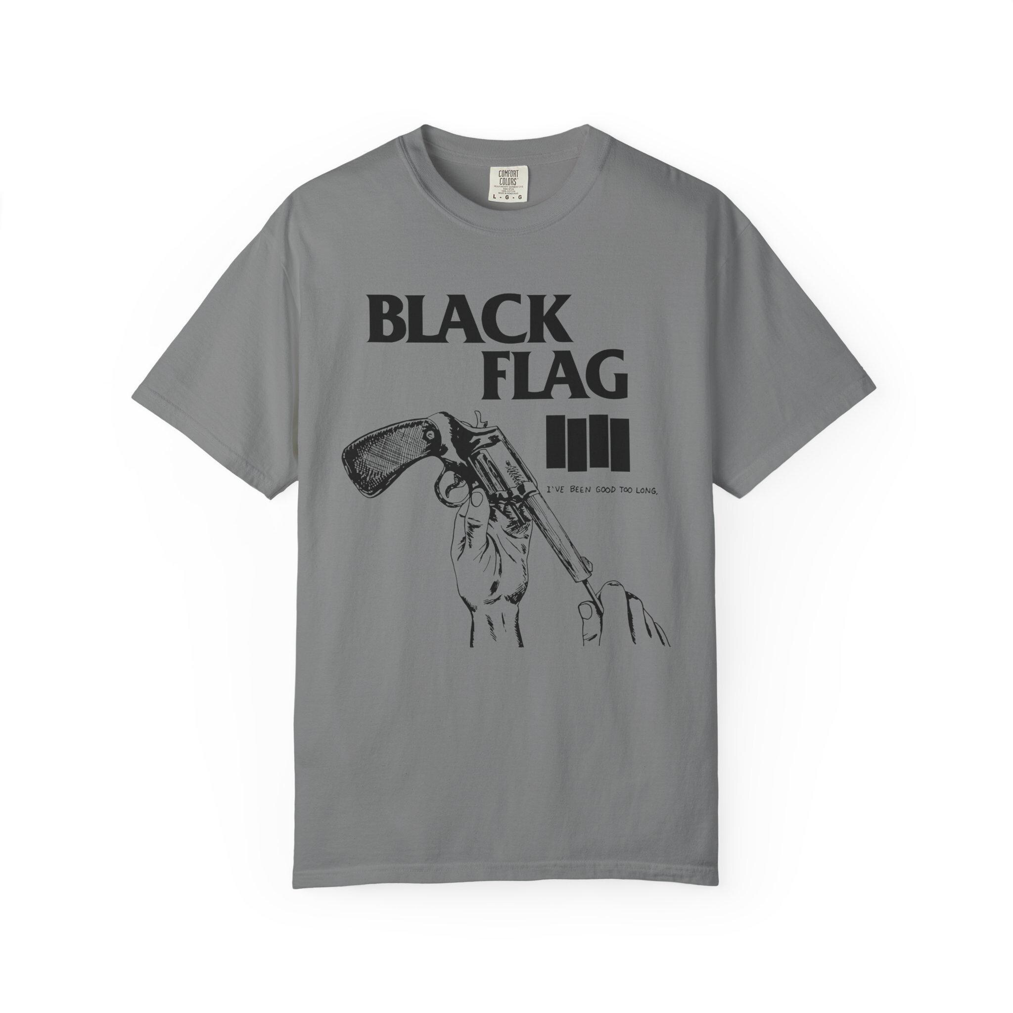 Black Flag Punk Band T-shirt, 'i've Been Good Too Long' Graphic - Etsy