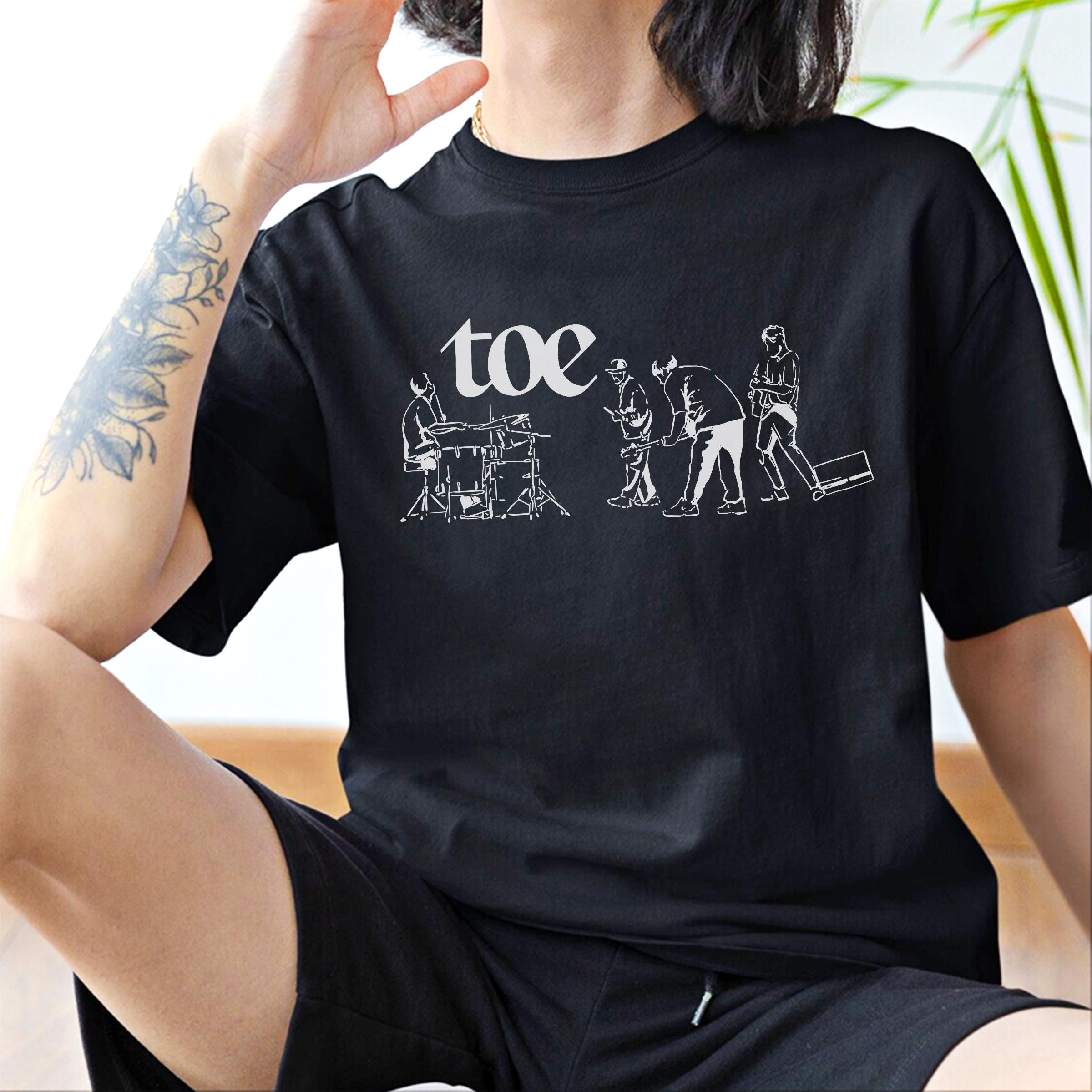 ToeバンドTシャツ、孤独は輝く、日本のマスロック - Etsy 日本