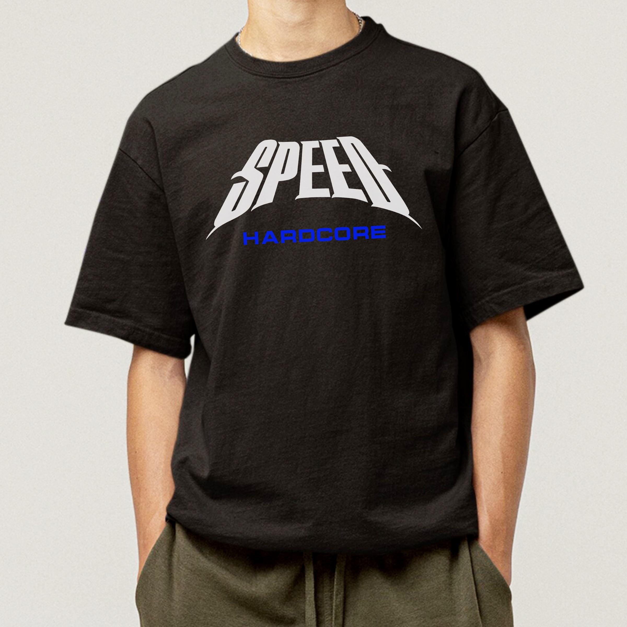 SPEED Hardcore Band Tee - Flatspot & Last Ride Records - Etsy