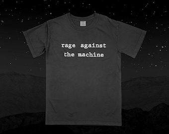 Rage Against The Machine Logo T-Shirt, Band Merch