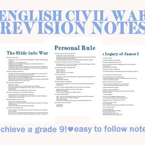 A Level A* History 2E The English Revolution 1625-1660 Revision Notes