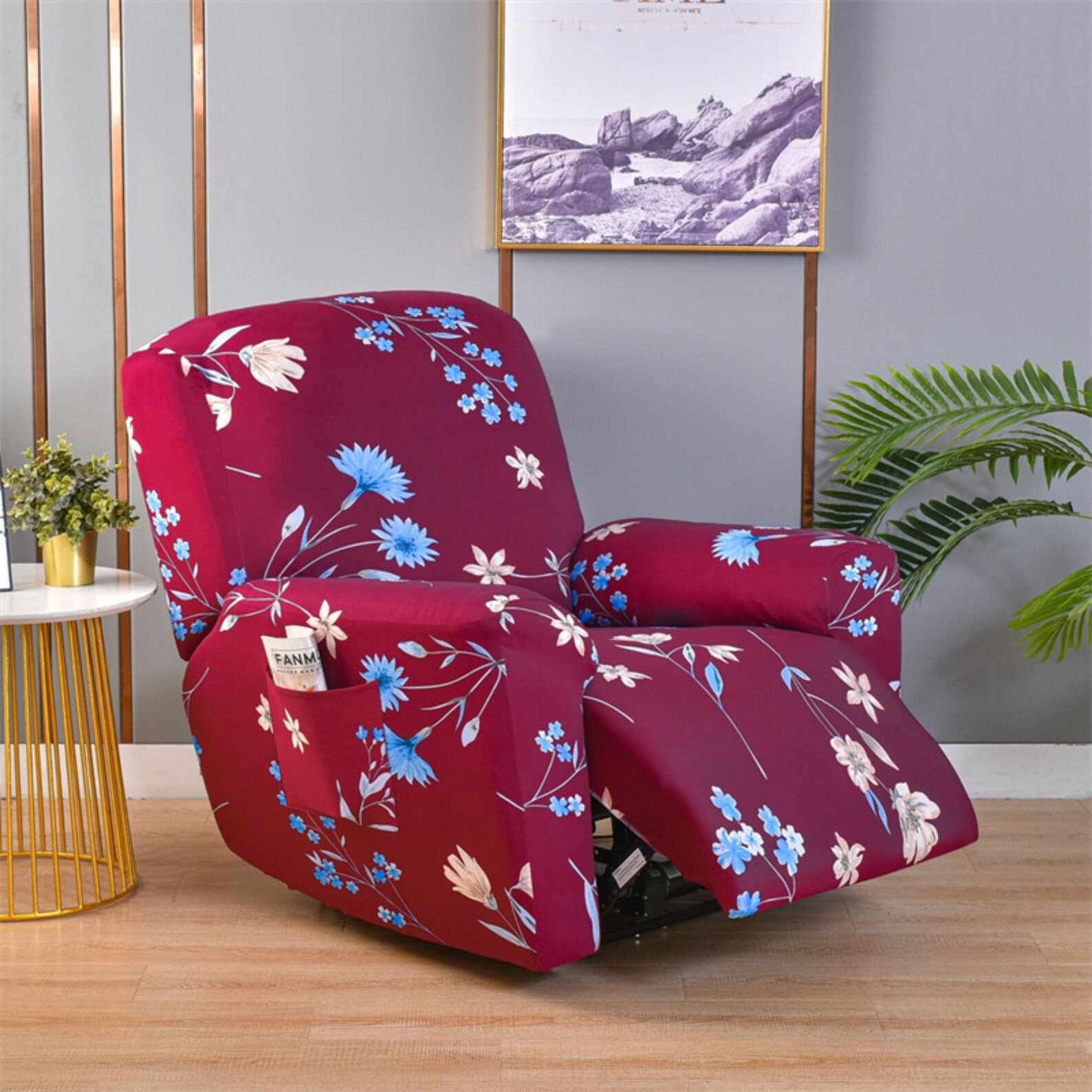 Recliner Sofa Cover Couch Cover Armchair Elastic Case Sofa Etsy